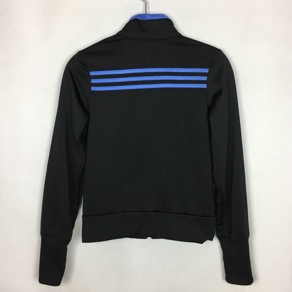 Adidas Zip Up Jacket Black Size XS - Picture 2 of 6